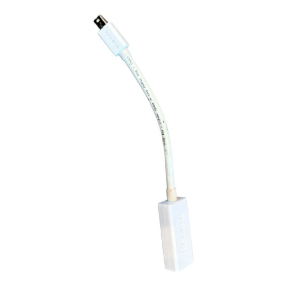 Belkin White Connectivity Cable mini display port to hdmi adapter